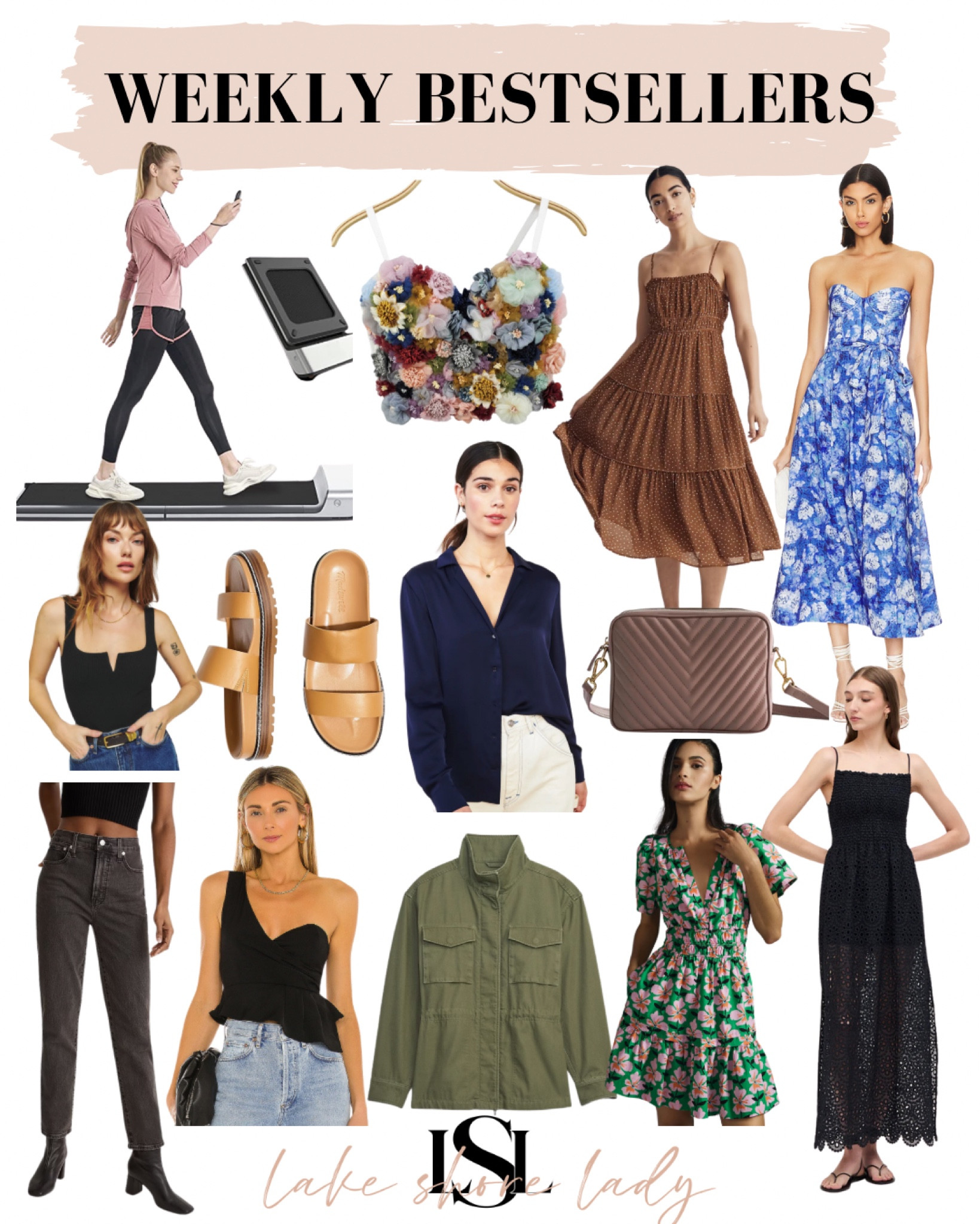 This weeks bestsellers! Use code LAKESHORELADY for $110 off my walking pad + there are sales at Madewell and gap!

#LTKunder100 #LTKsalealert
