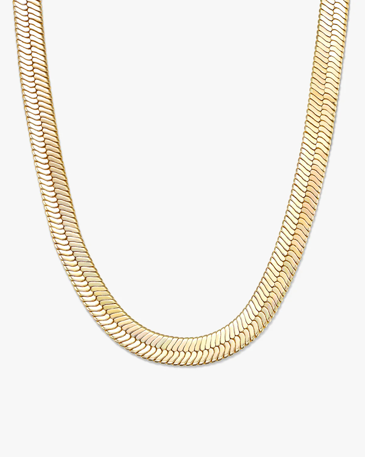 Mama Herringbone Chain 15" | Melinda Maria