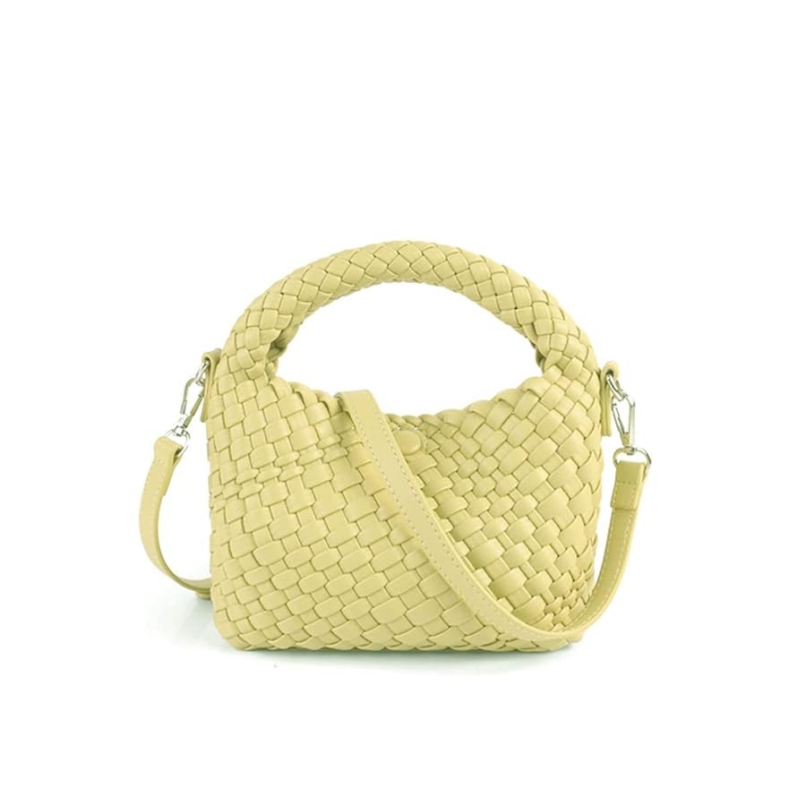 JINMANXUE Small Hand Woven Handbags for Women Shoulder Crossbody Bag Purses Cassual Top Handle Ba... | Amazon (US)