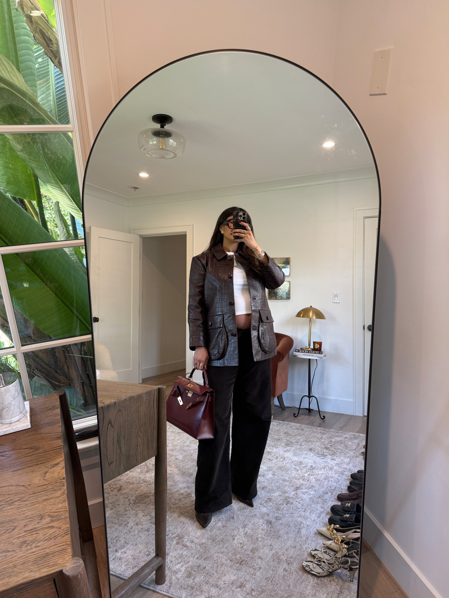Brown jacket, brown leather jacket, brown pants 

#LTKgrwm #LTKootd #LTKBump