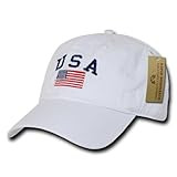 Amazon.com: Rapiddominance Polo Style USA Cap, Navy : Clothing, Shoes & Jewelry | Amazon (US)