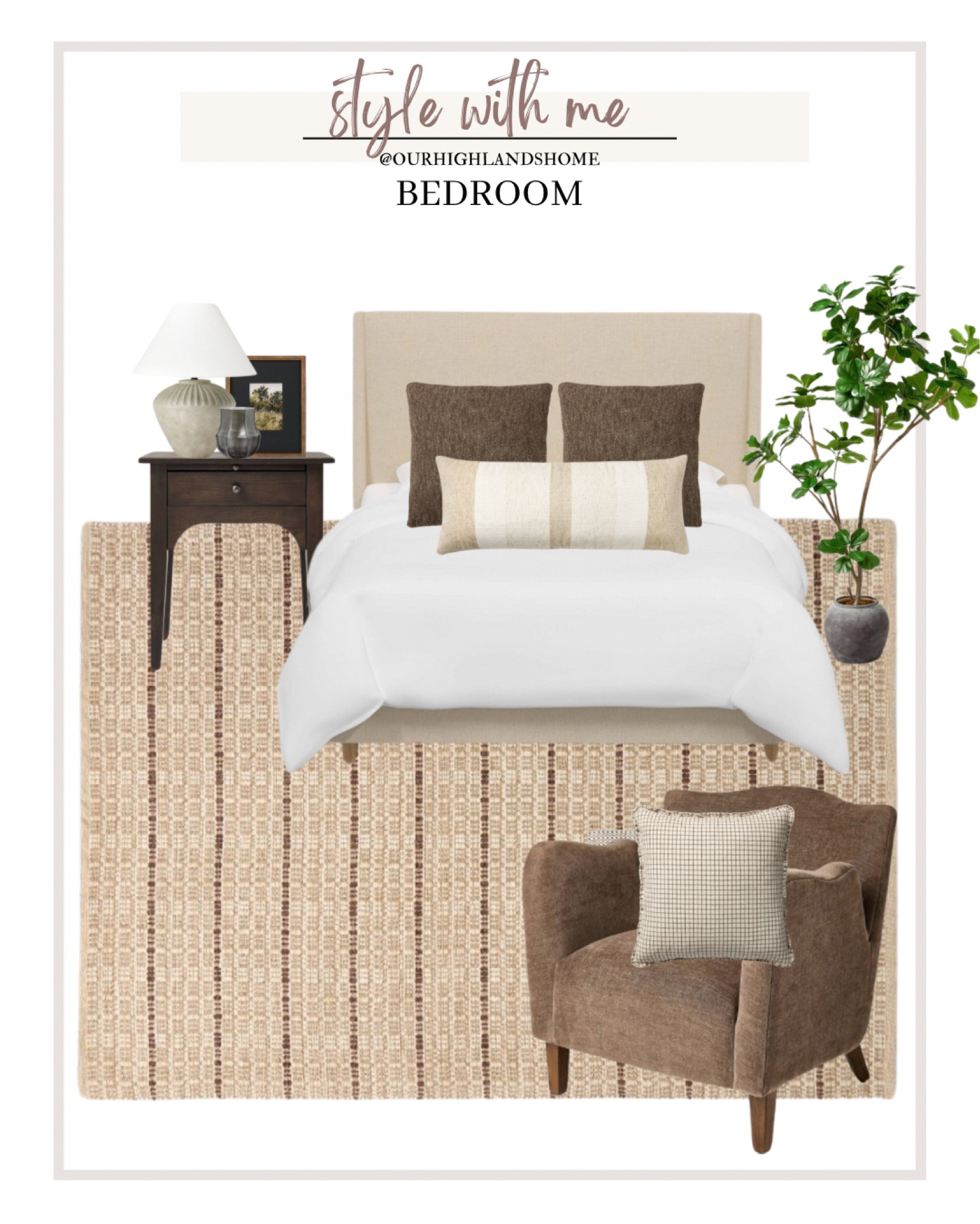 bedroom styling using new studio mcgee decor and furniture 

#LTKSummerSales 

#LTKSaleAlert #LTKHome