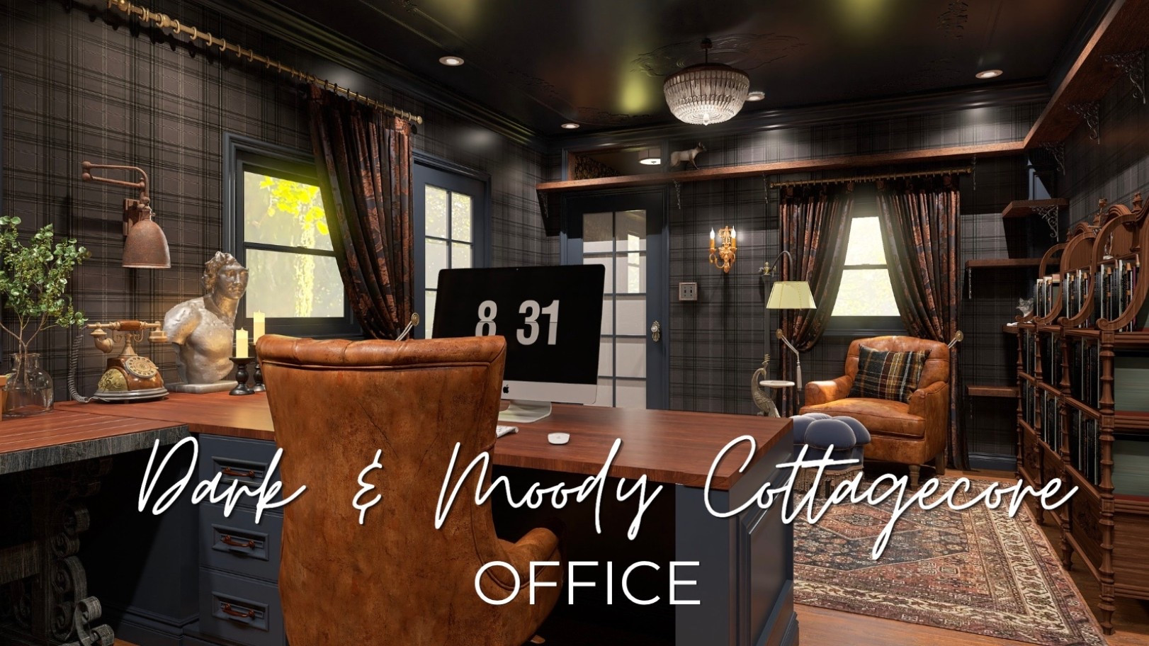 Designed by Brandy
Dark & Moody Cottagecore Office

#LTKmomlife #LTKSeasonal #LTKHome