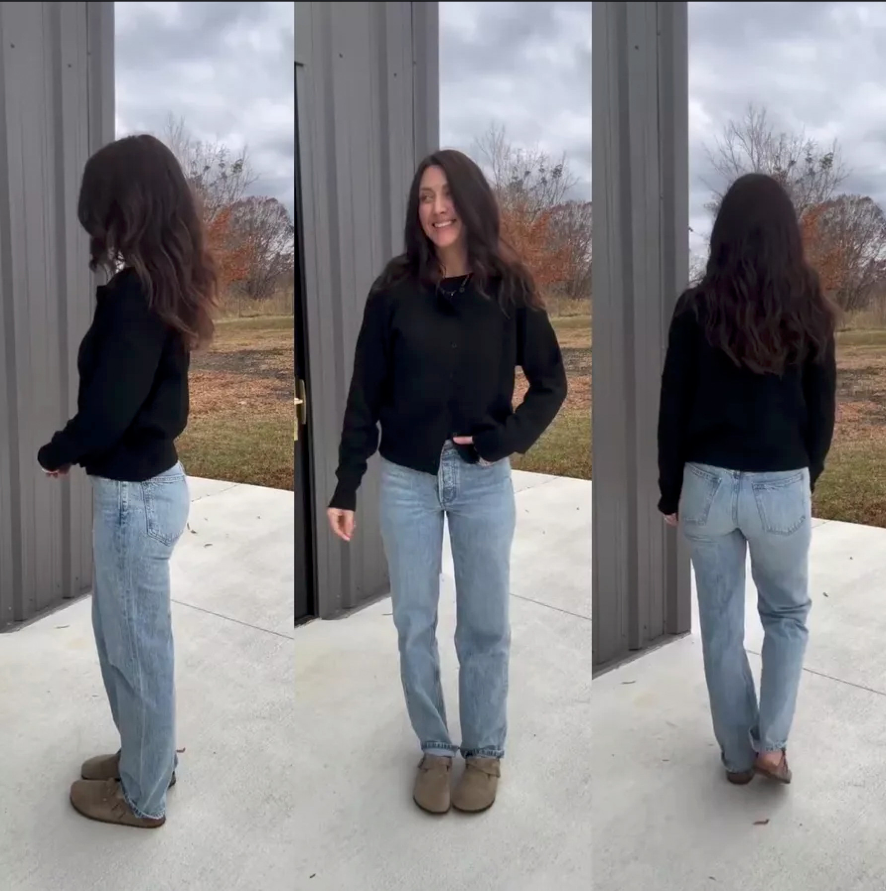 The black top I have on under this sweater is on sale for $7.99 and comes in more colors 

 

#LTKHoliday #LTKootd