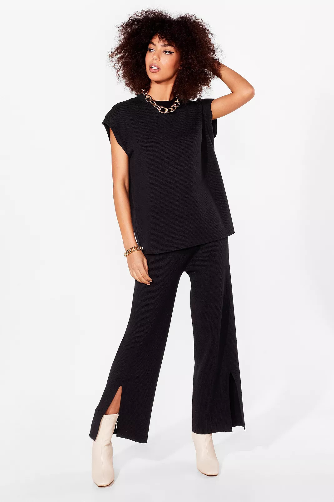 We Should Be Together Knit Tank Top and Pants Set | Nasty Gal (US)