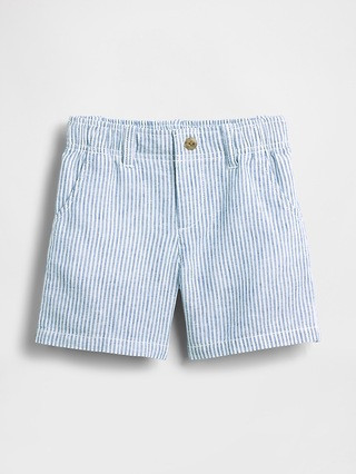 Baby & Toddler Linen-Cotton Shorts | Gap (US)