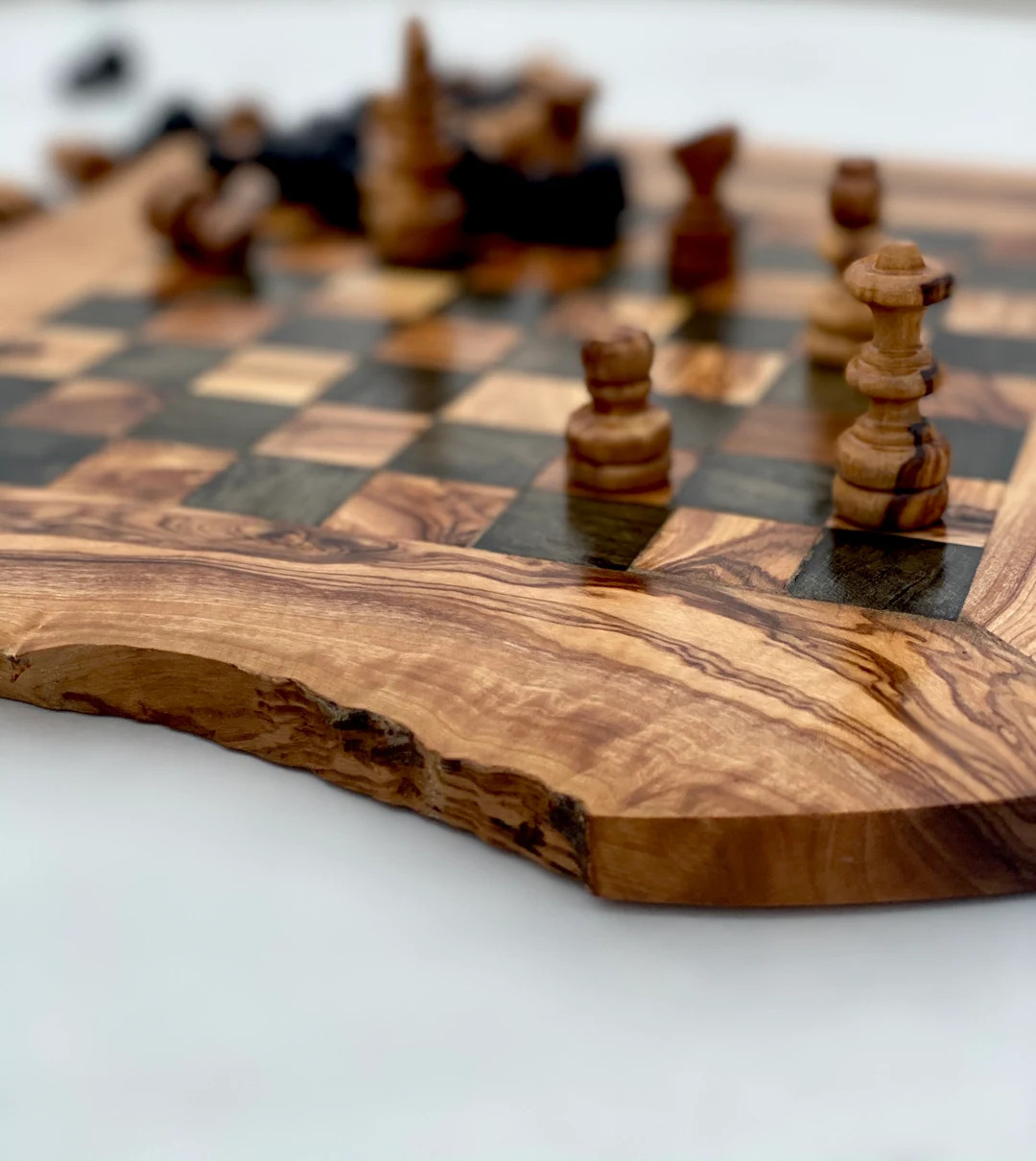 chess set, wood chess set, chess board, birthday gift , gift for him, gift for her, wedding gift | Etsy ROW