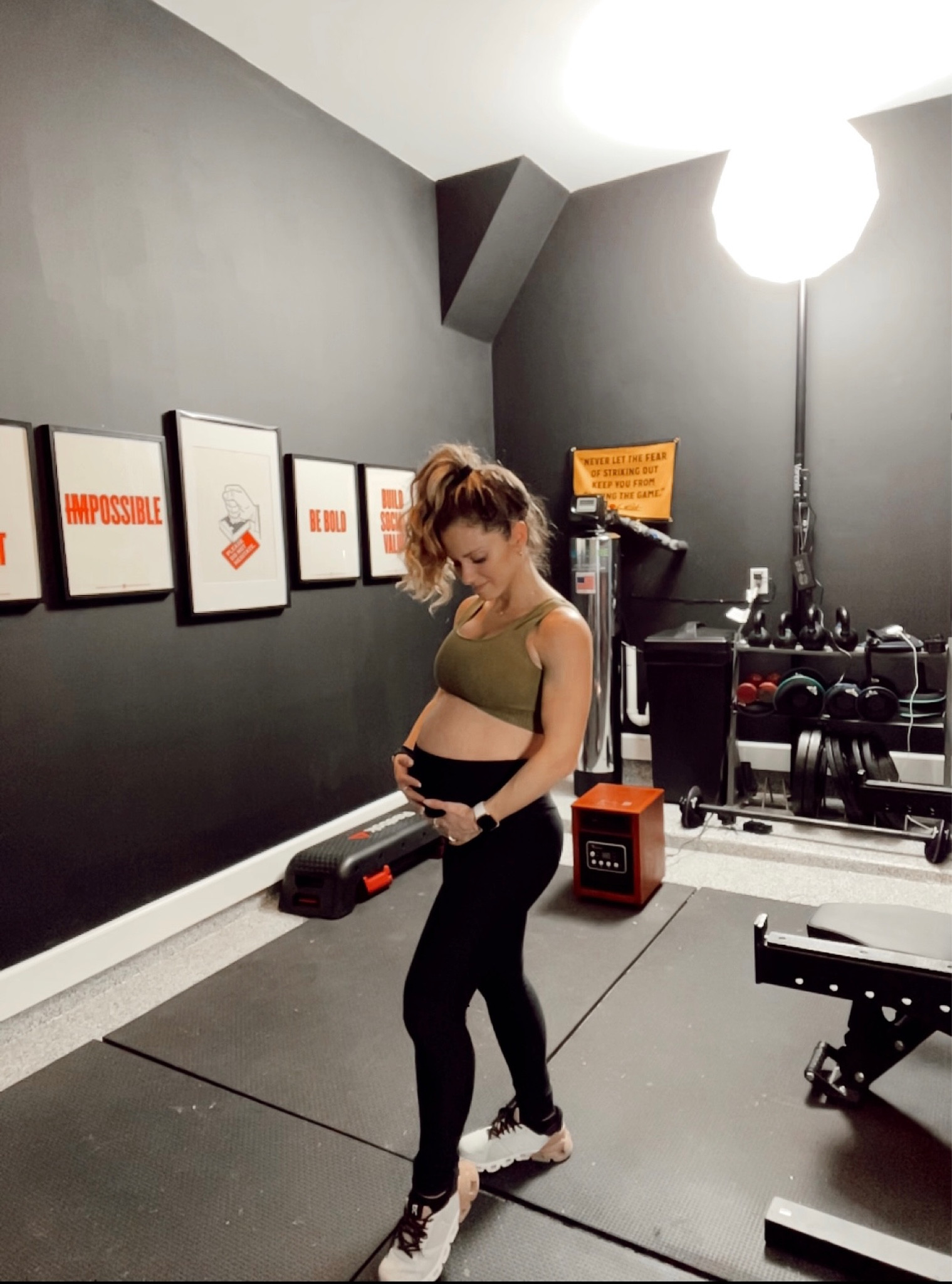 Maternity workout fit details // maternity workout outfit, maternity, pregnancy, maternity pants

#LTKFitness #LTKbump