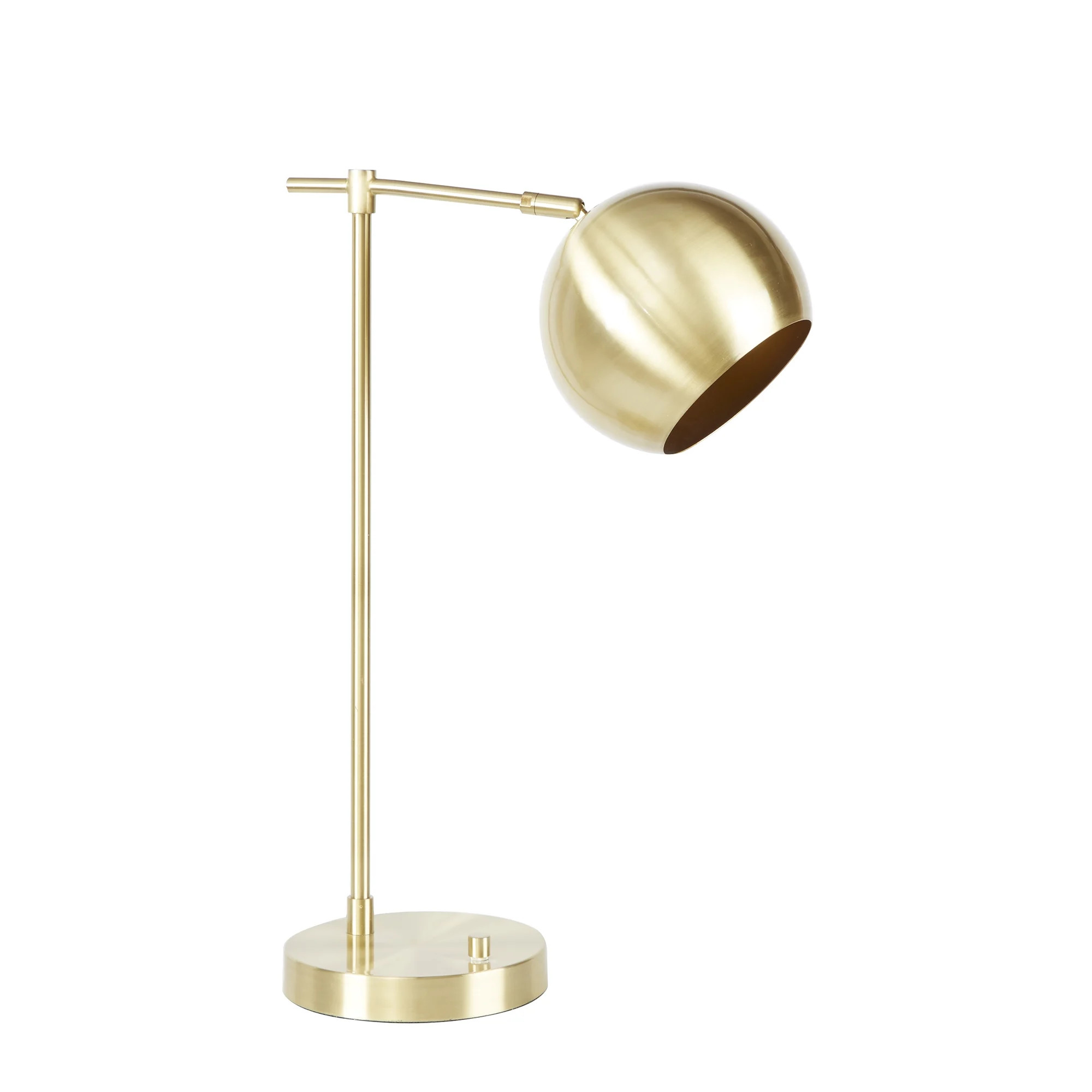 Better Homes & Gardens Orb Desk Lamp, Gold - Walmart.com | Walmart (US)