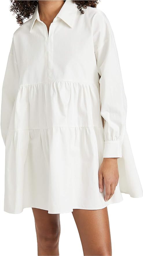 En Saison Women's Cotton Poplin Mini Dress | Amazon (US)