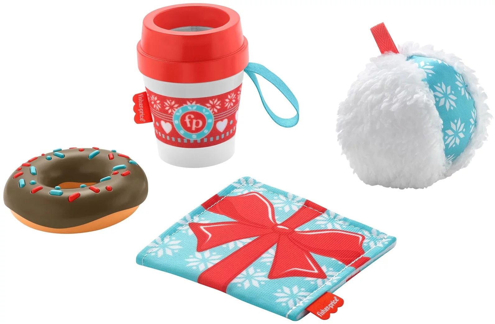 Fisher-Price Season’s Greetings Gift Set of 4 Baby toys | Walmart (US)