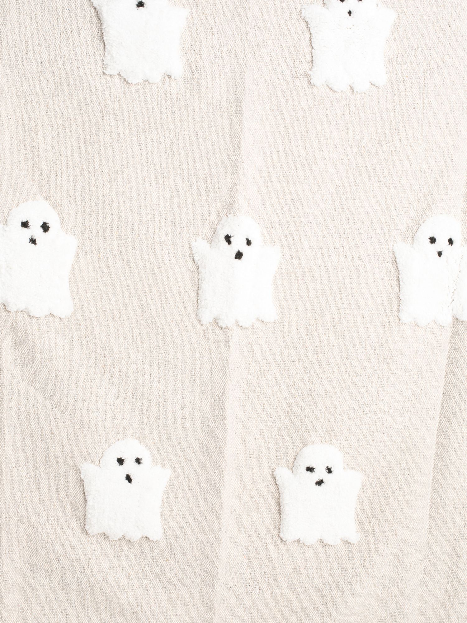 Made In India Slub Tufted Ghost Throw | Marshalls