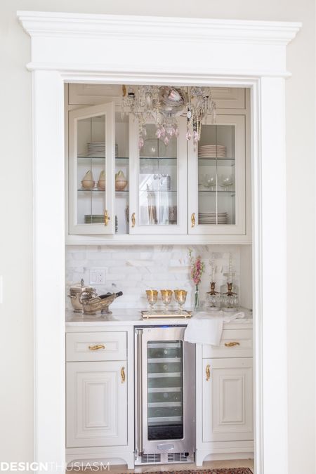 If you’re lucky enough to have a storage closet you can spare, you’ll love this transformation of a closet remodeled into a dream butlers pantry. 

#LTKstyletip #LTKhome #LTKfamily
