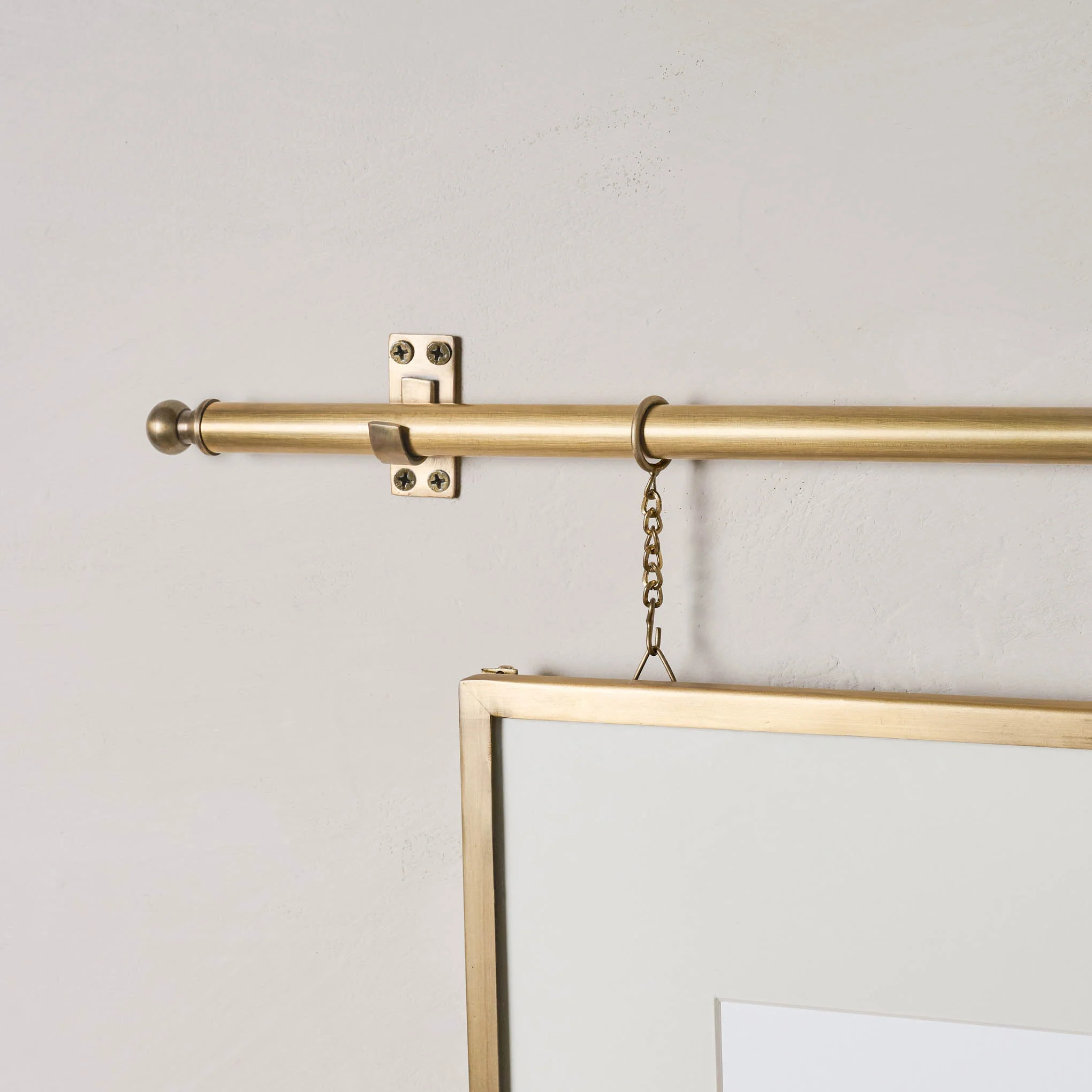 Colleen Brass Rail Double Picture Frame | Magnolia