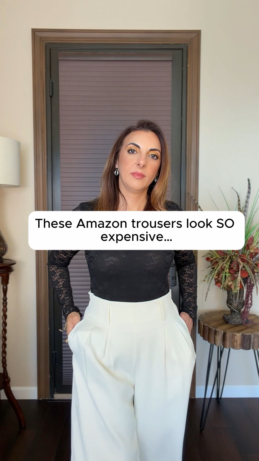 Amazon wide-leg trousers styled 3 ways 🤍

These high-waisted wide-leg pants are one of those pieces that instantly elevate your wardrobe. The fabric feels luxe, the fit is flattering, and they’re so easy to style for different occasions.

I styled them:
• Minimal chic with a black bodysuit
• Soft feminine with a satin blouse
• Elevated with gold accessories

✨ Pro tip: invest in pieces you can style multiple ways — more outfits, less effort

#LTKootd #LTKWorkwear #LTKgrwm