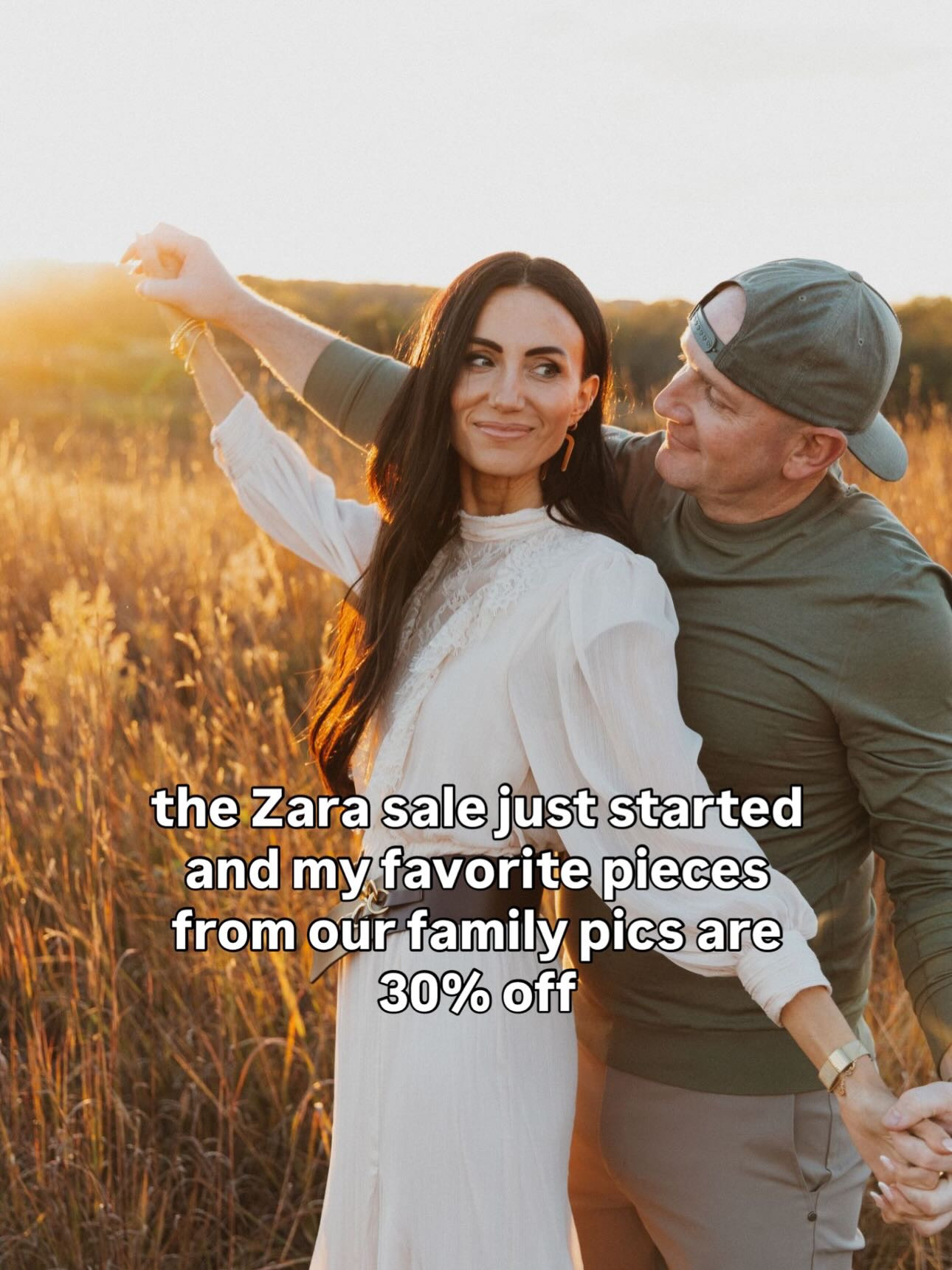 Zara is a fave for almost the whole fam- 30% off on the app now on so many styles. I’ll link my faves in LTK.