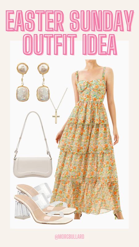 Easter Sunday | Easter Outfit | Easter Dress | Spring Dress | Spring Outfit 

#LTKfindsunder100 #LTKstyletip #LTKSeasonal