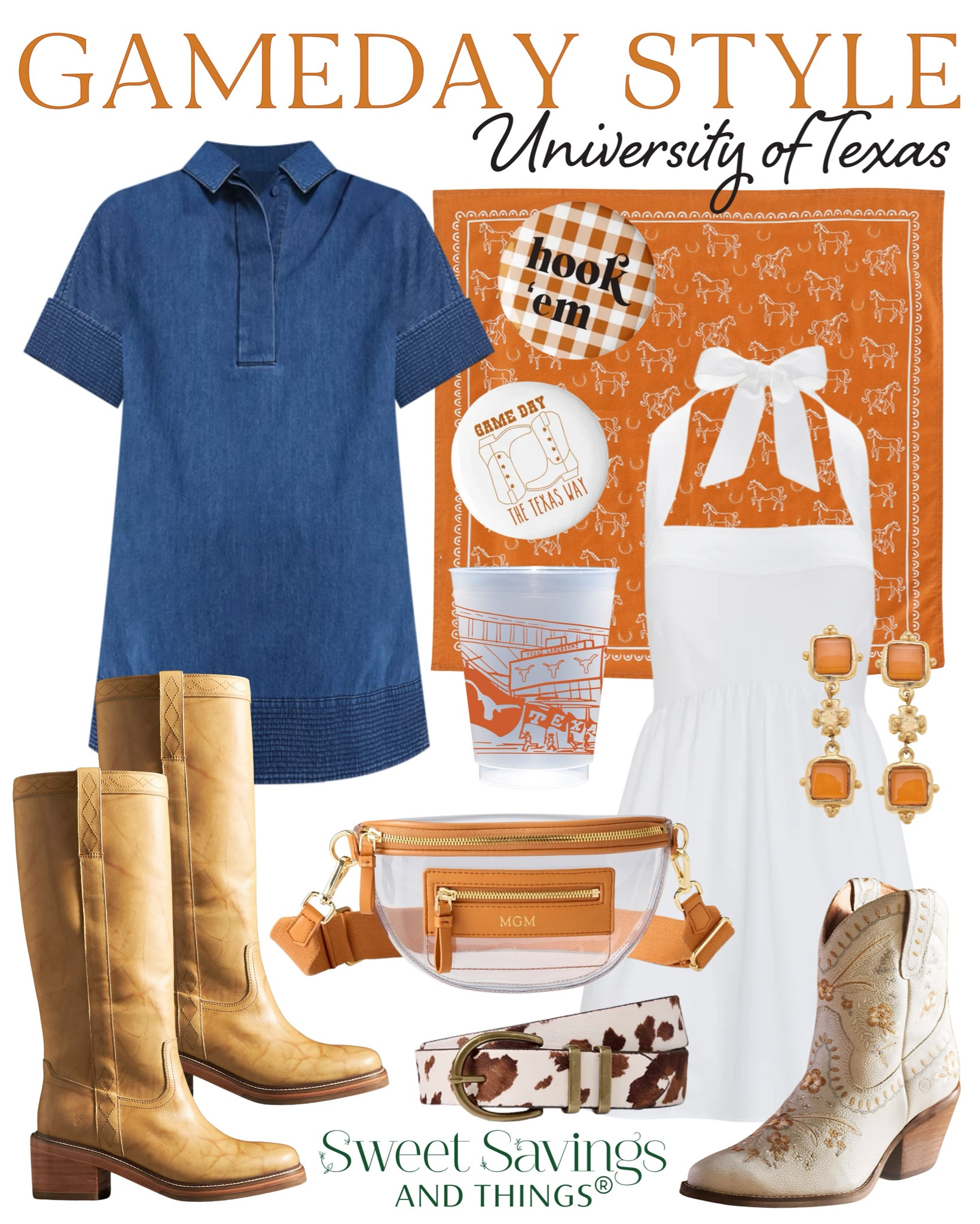 For the University of Texas at Austin Gameday girls! 🐂🤘🏈

#LTKSeasonal #LTKSaleAlert #LTKStyleTip