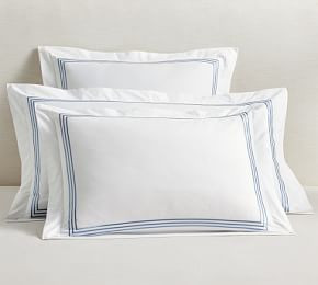 Open Box: Grand Organic Percale Sham | Pottery Barn (US)