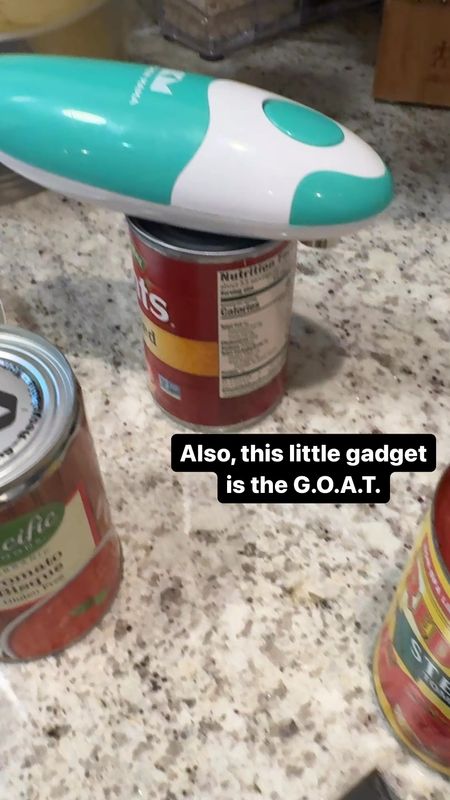 The best can opener little gadget! Easy peasy and way safer than the old school ones! 

#LTKVideo #LTKhome #LTKfamily