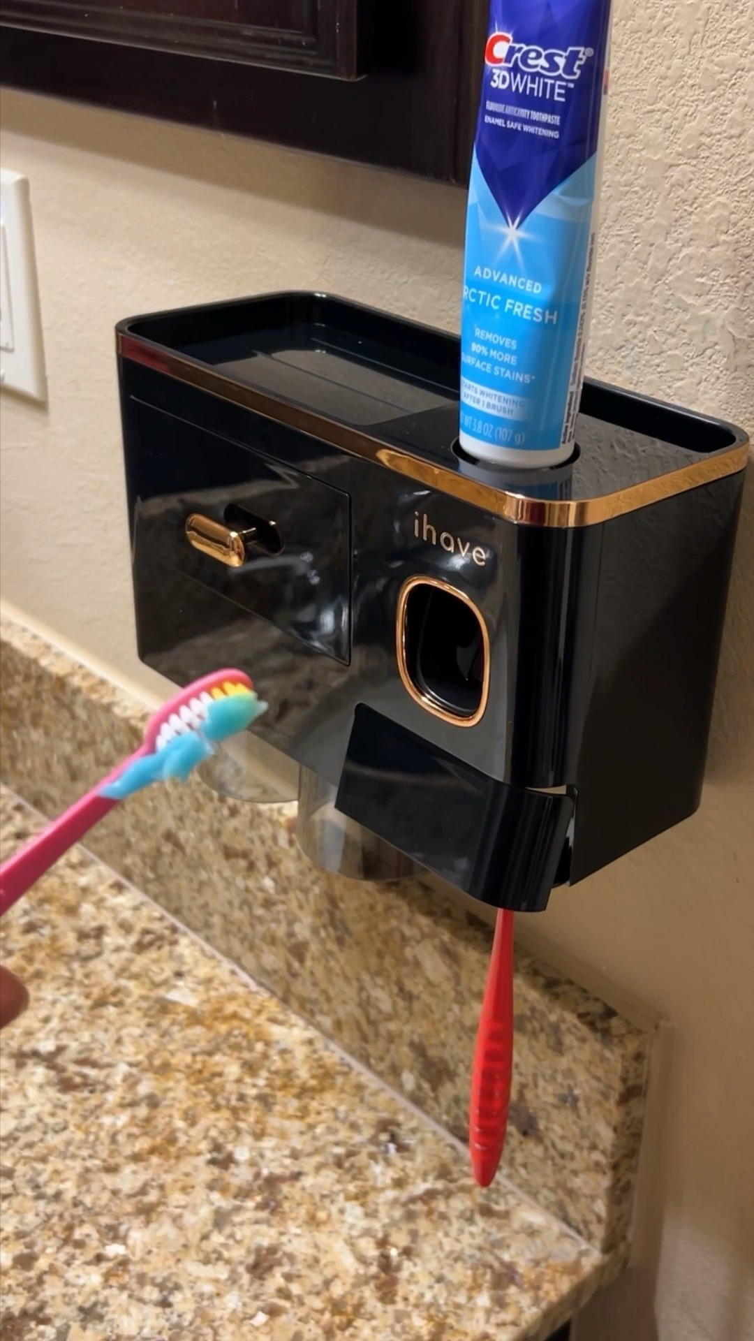 These are my favorite gadgets for the bathroom. I love the toothpaste dispenser  

#LTKSeasonal #LTKmomlife #LTKHome