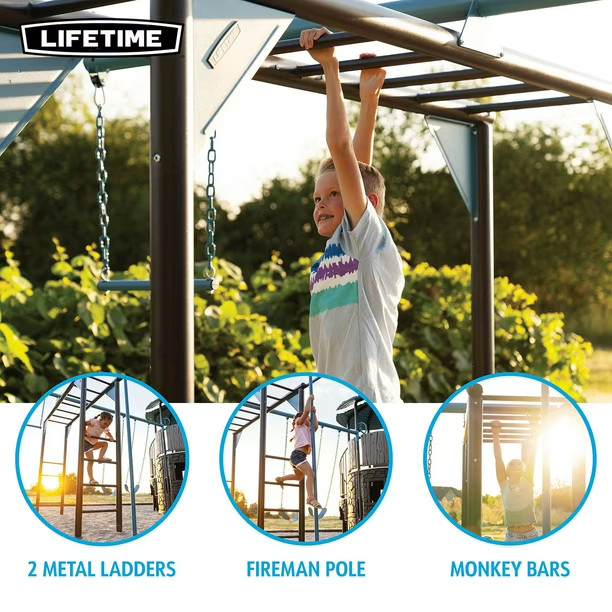 Lifetime Adventure Castle Playset with Monkey Bars | Sam's Club
