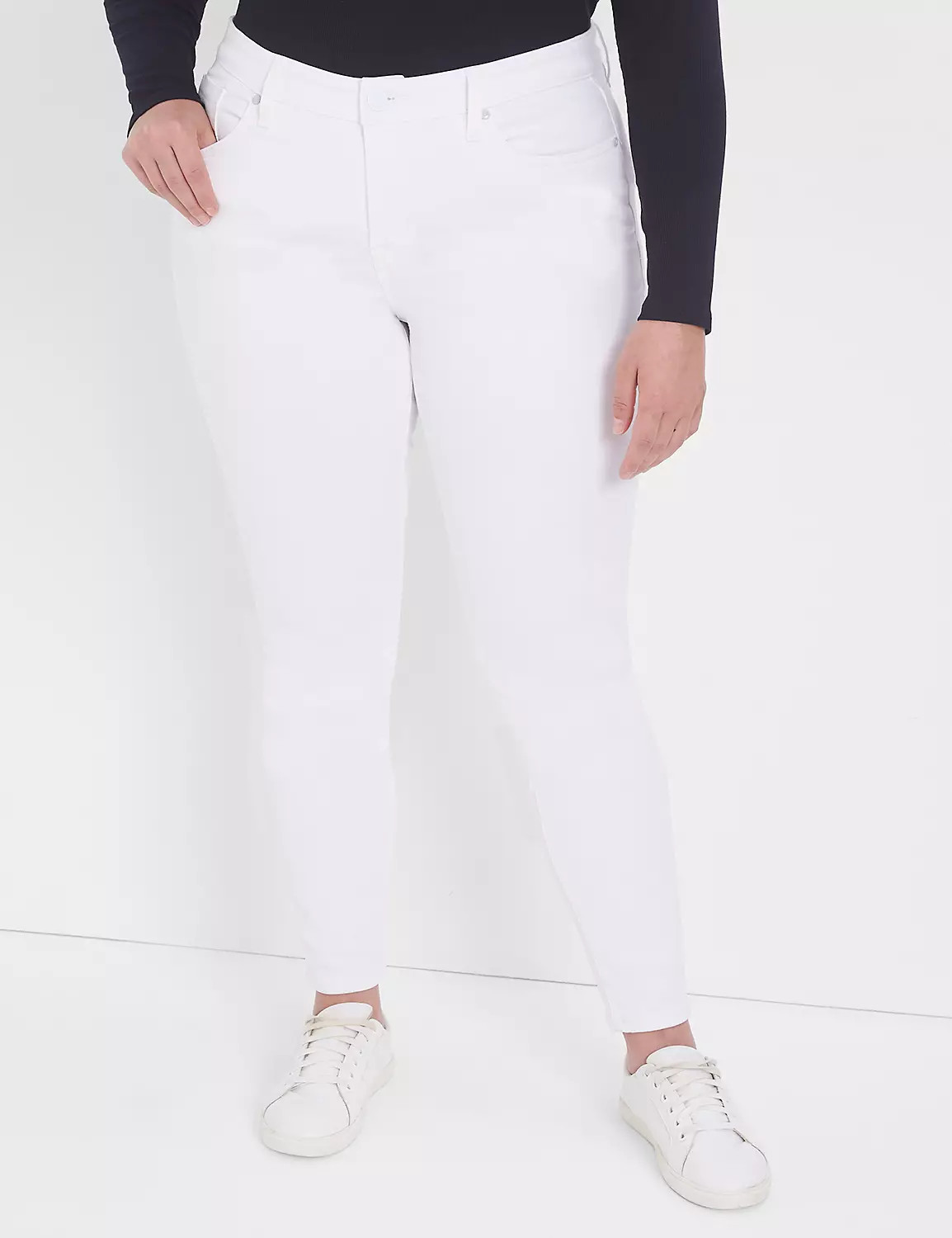 Signature Fit Skinny Jean - White | LaneBryant | Lane Bryant (US)