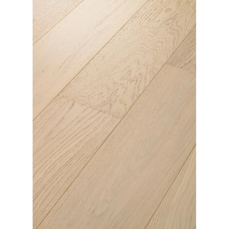 Alto Oak 7.5-in W x 12 mm T x Varying Length Wire Brushed Engineered Hardwood Flooring | Wayfair North America