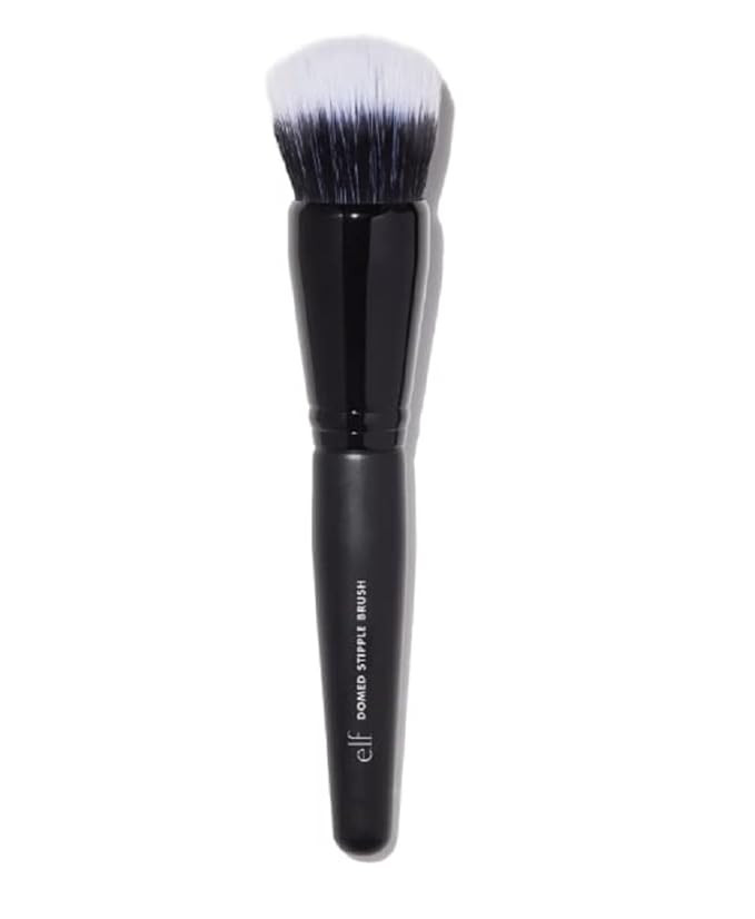 e.l.f. Domed Stipple Brush, Makeup Brush For Blending Product Into Skin, Creates A Soft Focus Eff... | Amazon (US)