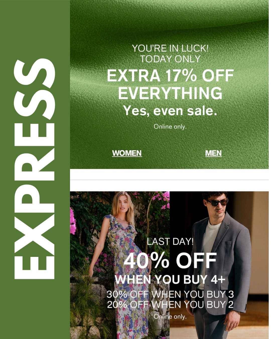 Happy St Patrick’s Day!! ☘️🍀
‼️ SALE now @Express ‼️ 
Click any photo below to SHOP + SAVE!! 🥰 
Follow my LTK @fashionistanyc on the @shop.LTK app to view this post and get my exclusive app-only content!

#liketkit #LTKootd #LTKSaleAlert #LTKWorkwear #LTKgrwm #LTKdayinmylife #LTKFestival
@shop.ltk
https://liketk.it/5ZD75
