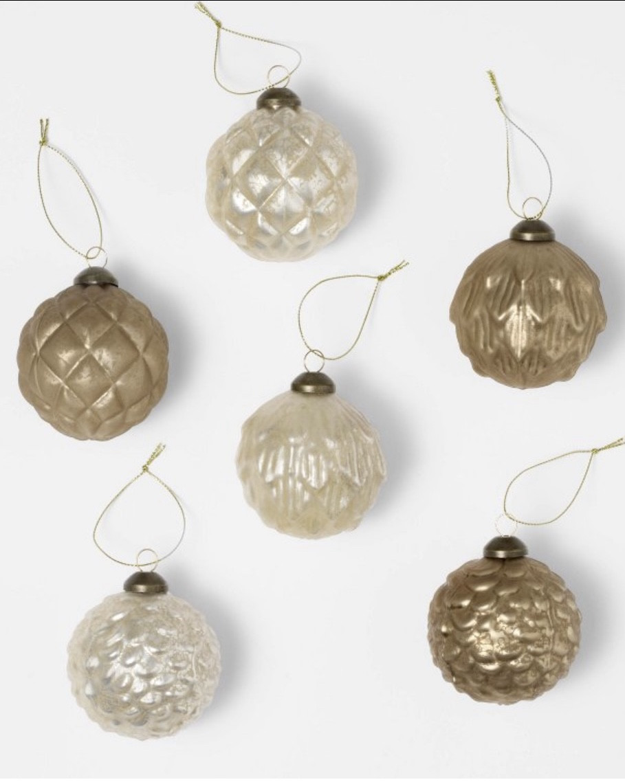 Glass ornaments Threshold designed by Studio McGee

These glass ornaments are perfect for any Christmas tree  

#LTKFamily #LTKSeasonal #LTKHoliday