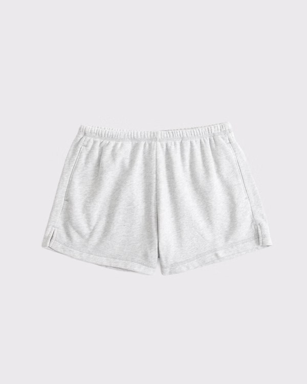 High Rise Sunday Terry Mini Short | Abercrombie & Fitch (US)