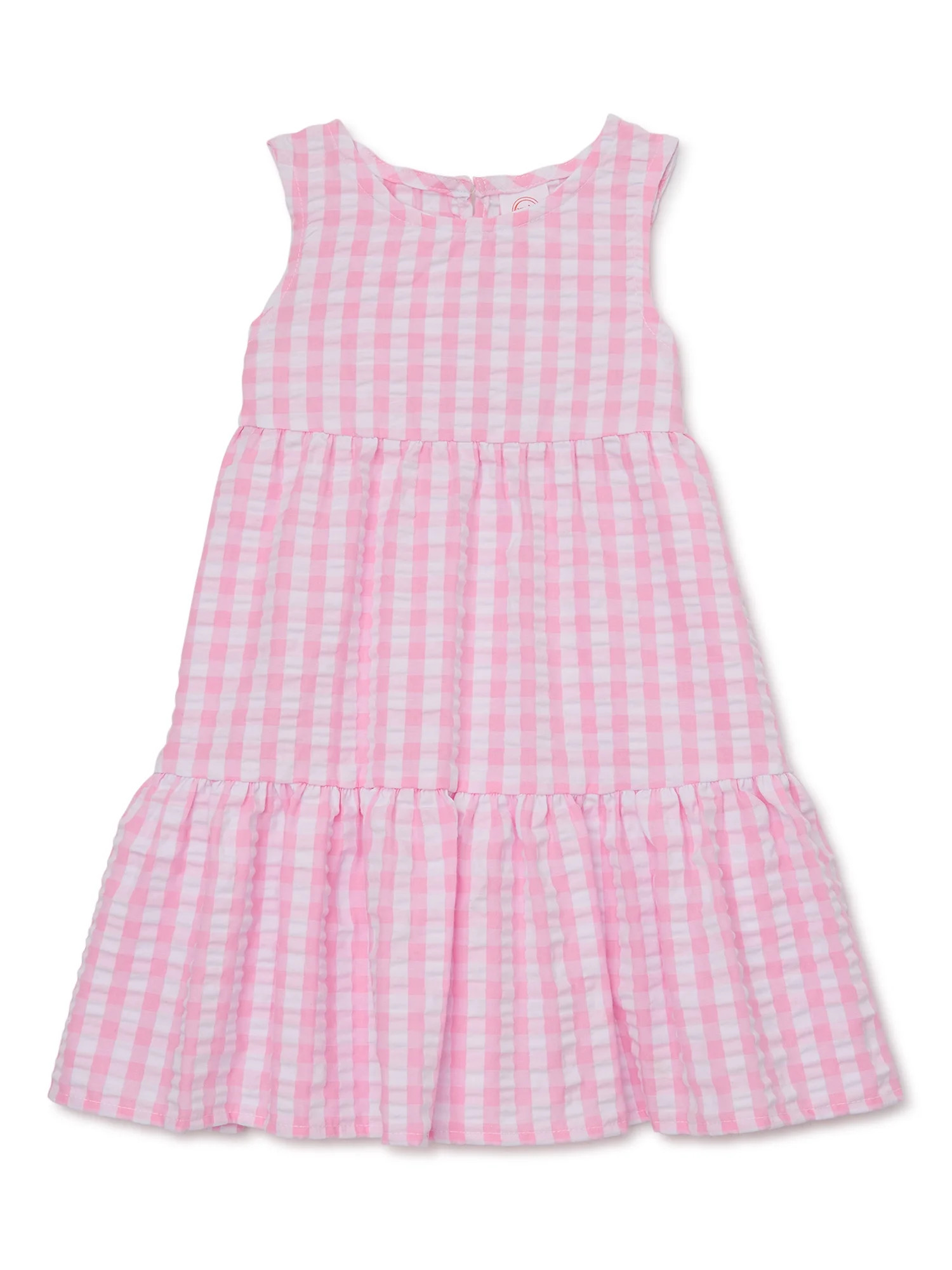 Wonder Nation Toddler Girls Tank Dress, Sizes 12M-5T | Walmart (US)