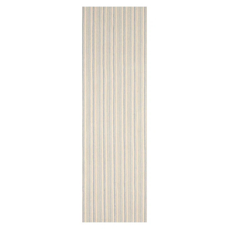 Ebern Designs Multi Sizes Contemporary Striped Hand Woven Oriental Area Rug | Wayfair | Wayfair North America