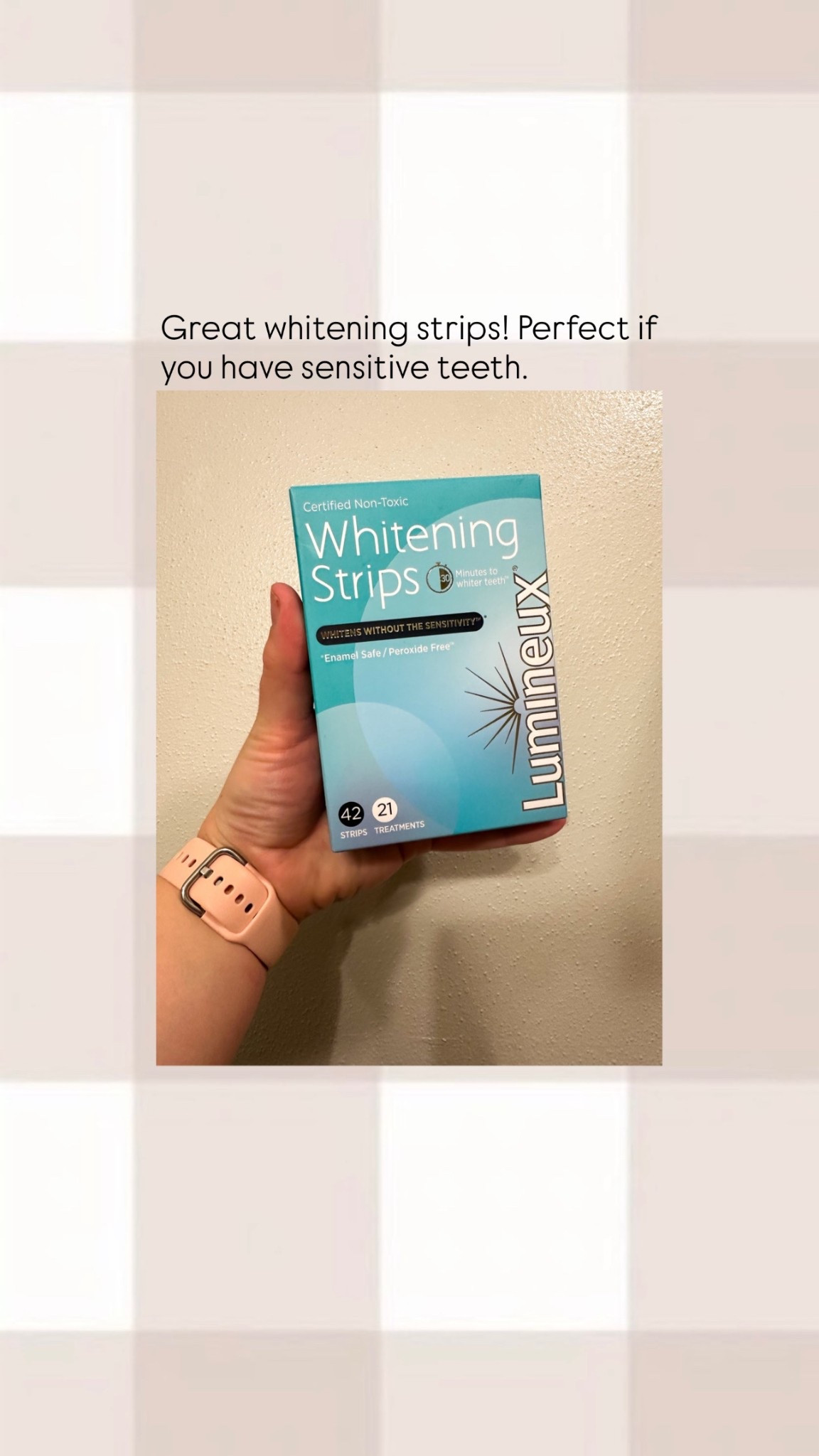 The best whitening strips. HUGE difference after just one application. 

Amazon / beauty / teeth / Black Friday sale

#LTKBeauty #LTKselfcare #LTKCyberWeek