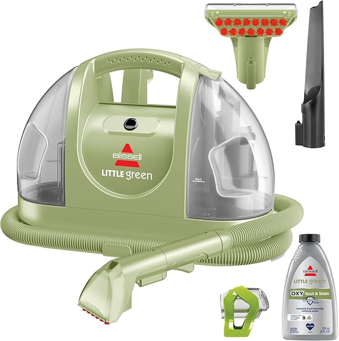 BISSELL Little Green Multi-Purpose Portable Carpet and Upholstery Cleaner, Car and Auto Detailer,... | Amazon (US)