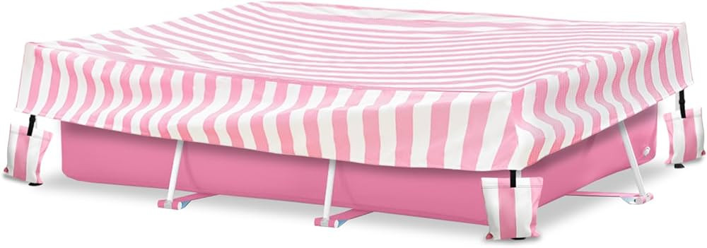 Rectangular Pool Cover,Waterproof Covers for 7' x 5' x 24" Rectangular Metal Frame Above Ground O... | Amazon (US)