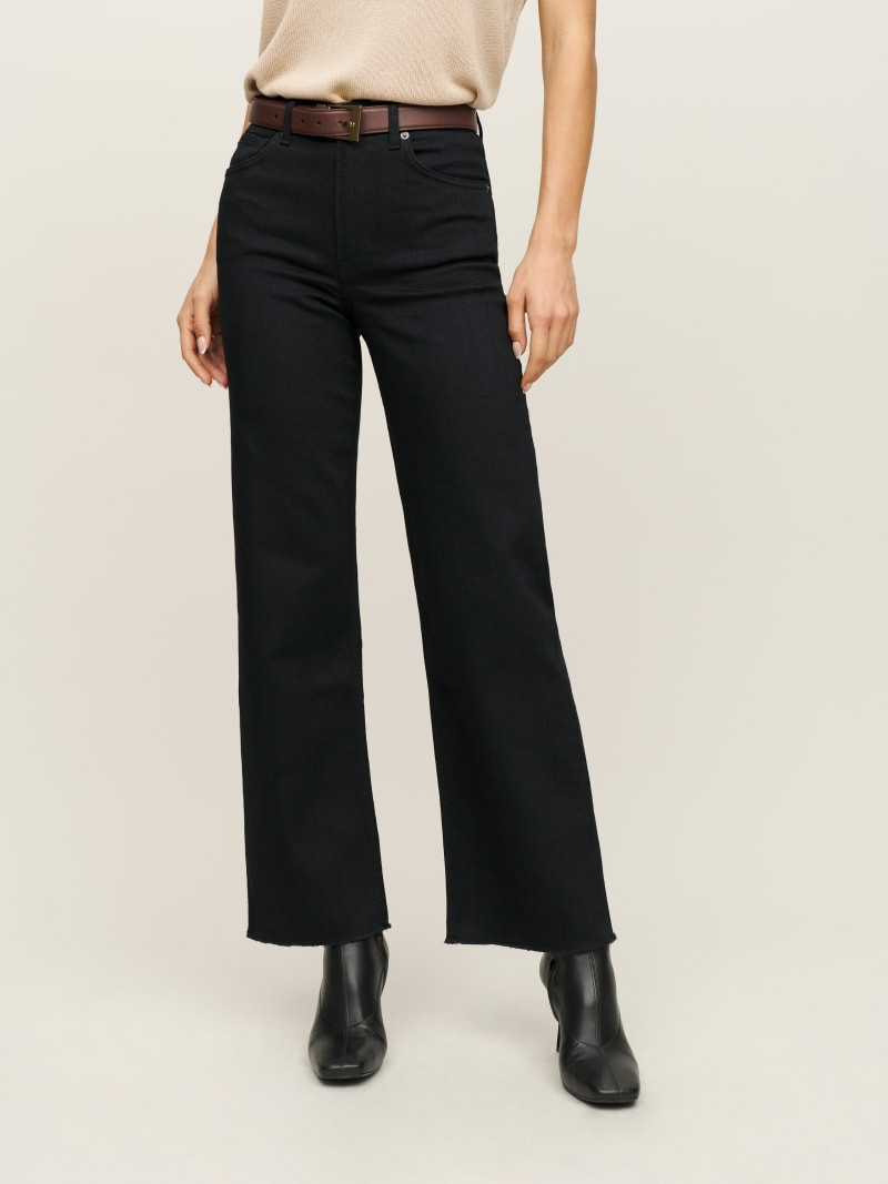 Emma High Rise Wide Leg Jeans | Reformation (Global)