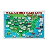 Amazon.com: Melissa & Doug Flip to Win Travel License Plate Game - Wooden U.S. Map Game Board : M... | Amazon (US)