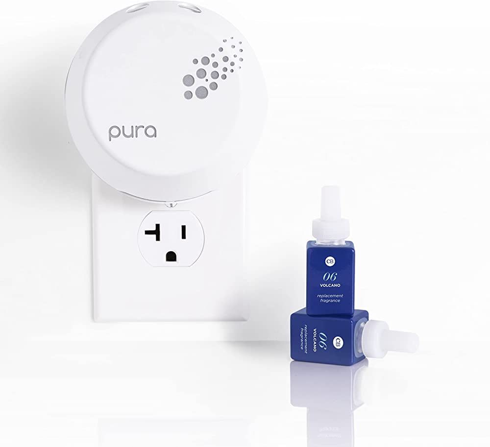 Capri Blue Pura Smart Home Plug-in Diffuser Kit: 1 App-Controlled Aromatherapy Diffuser + 2 Volca... | Amazon (US)