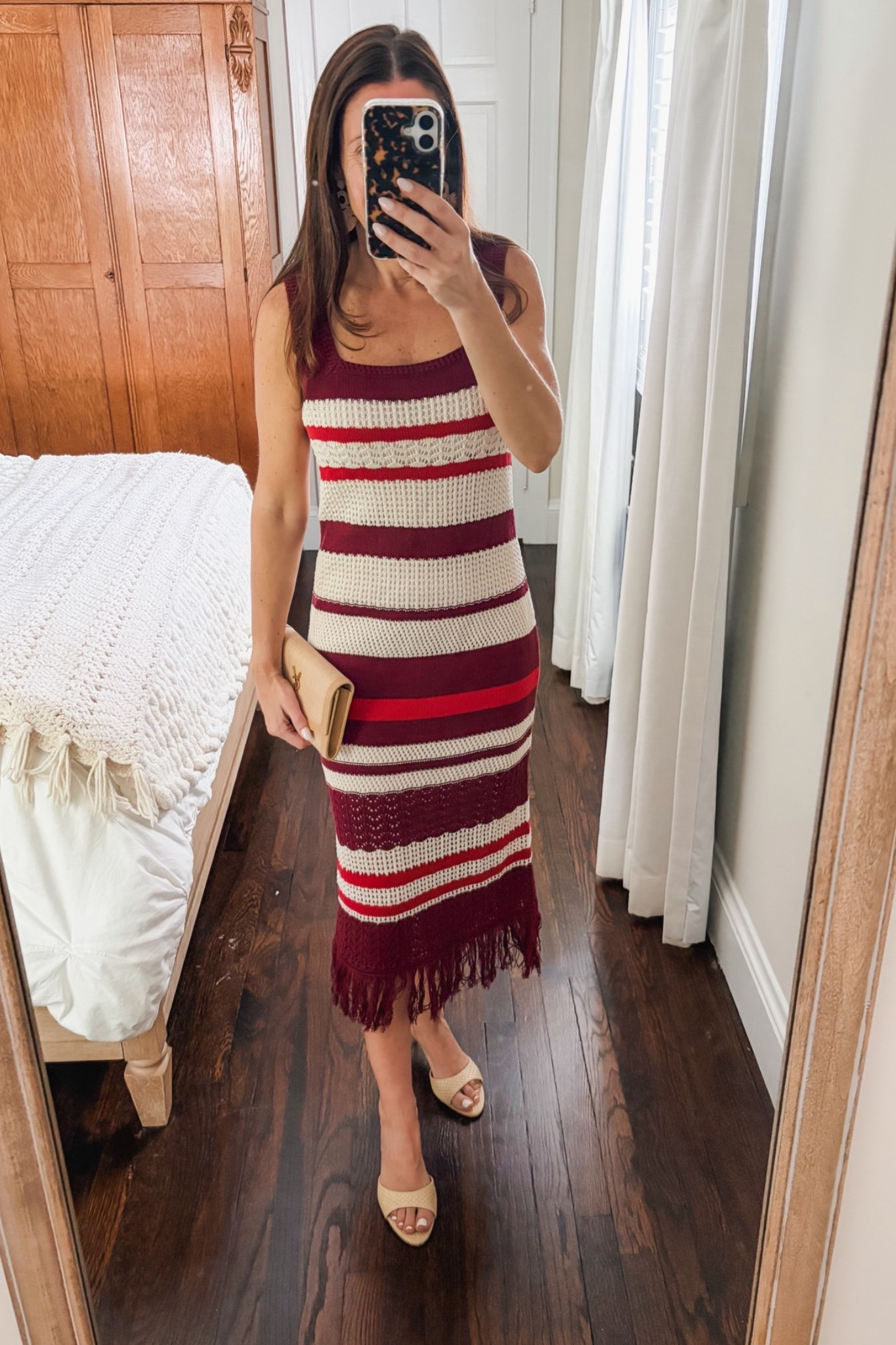 Target crochet fringe dress.

#LTKOver40