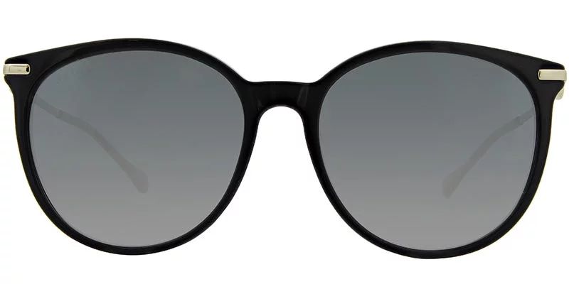 GUCCI-GG0885SA 001 Cateye Sunglasses Black/Gold Gray Gradient | Walmart (US)