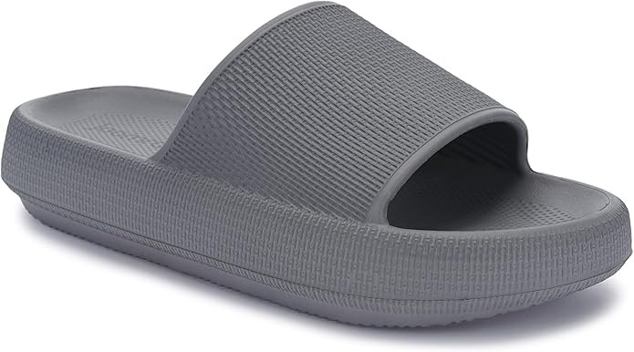 Joomra Pillow Slippers for Women and Men Non Slip Quick Drying Shower Slides Bathroom Sandals | U... | Amazon (US)