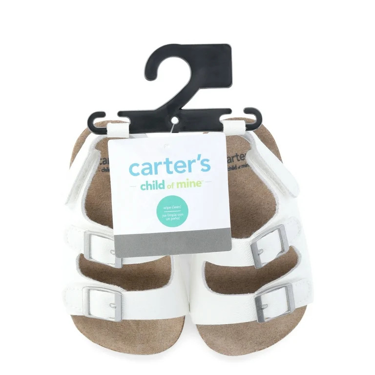 Carter's Child of Mine Baby Unisex Cork Sandals | Walmart (US)
