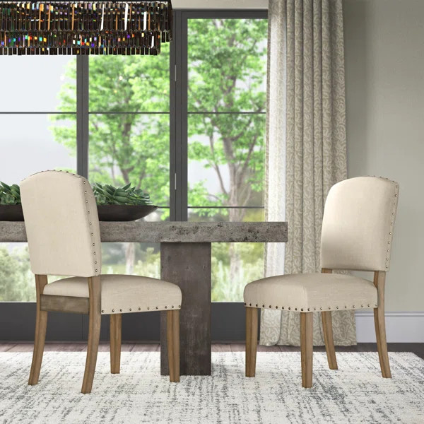 Aldrina Linen Side Chair | Wayfair North America