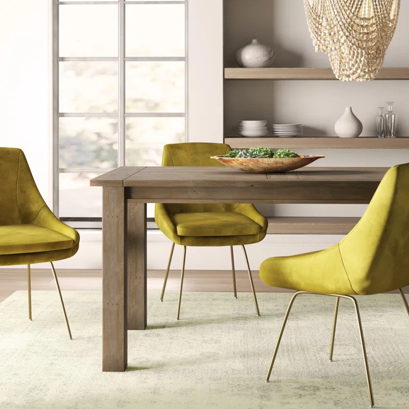 Gaia Driftwood Solid Wood Dining Table | Wayfair North America