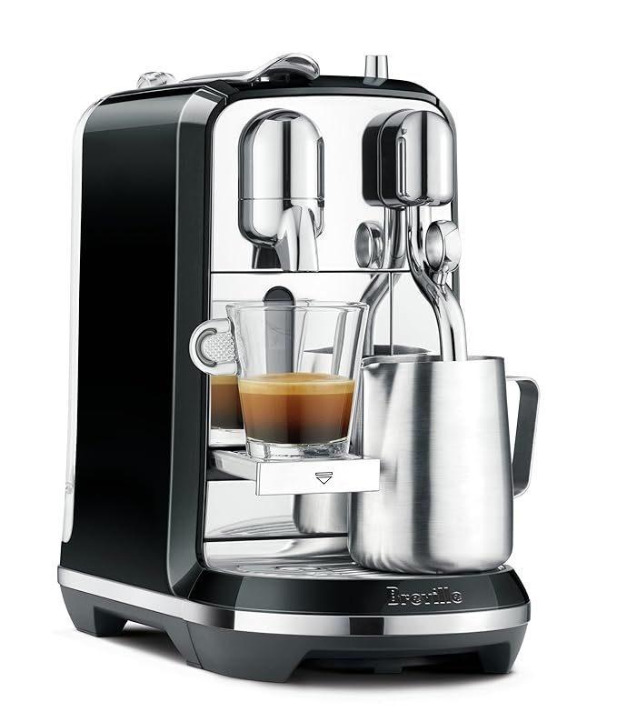 Breville Nespresso Creatista Single Serve Espresso Machine with Milk Auto Steam Wand, Black | Amazon (US)