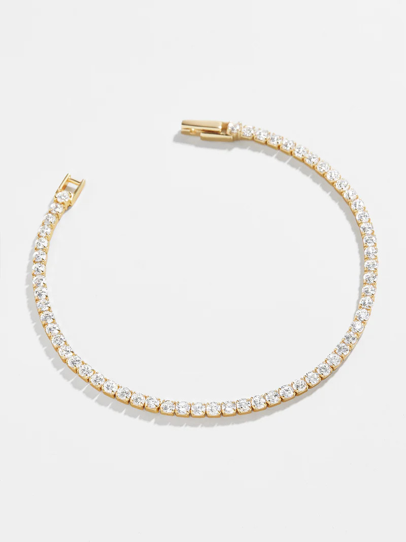 Bennett 18K Gold Tennis Bracelet - Standard | BaubleBar (US)