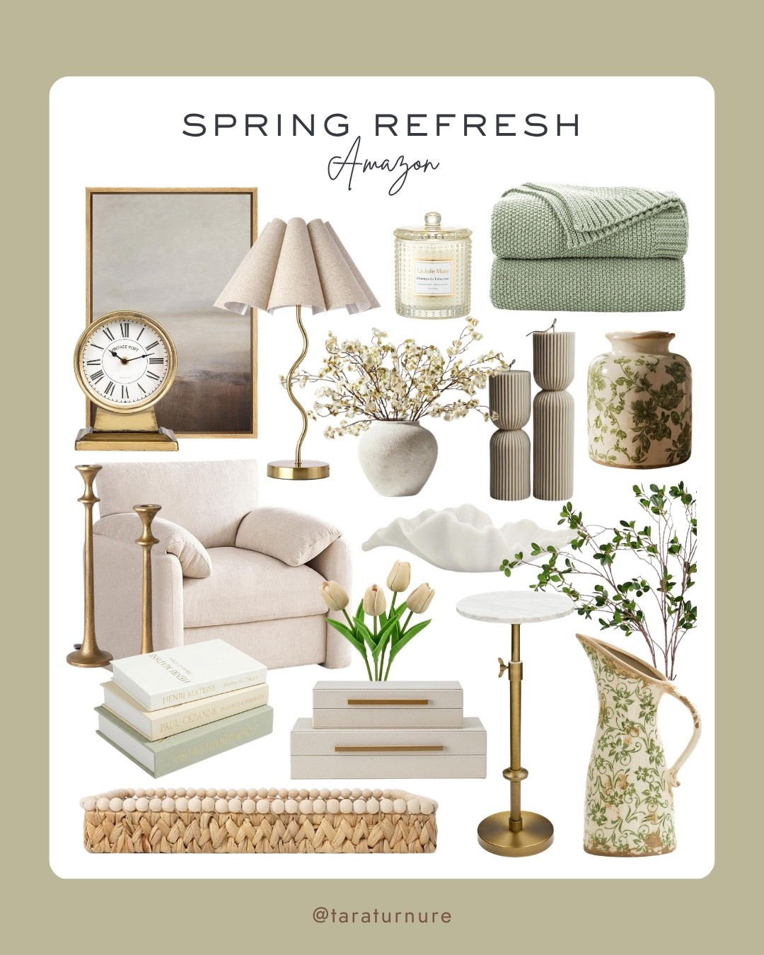 spring refresh but make it calm + cozy 🤍

all the little things that instantly make your space feel lighter… soft textures, fresh greens, warm neutrals, and pieces you’ll actually keep out all season

#springrefresh #homedecorfinds #amazonhome #neutralhome #cozyhome #springdecor #homeinspo #livingroomdecor #bedroomdecor #cozyvibes #neutraldecor #modernhome #simplehome #homestyling #amazonfinds #affordabledecor #interiorinspo #homeedit #springhome #everydayhome



#LTKmomlife #LTKHome #LTKSaleAlert