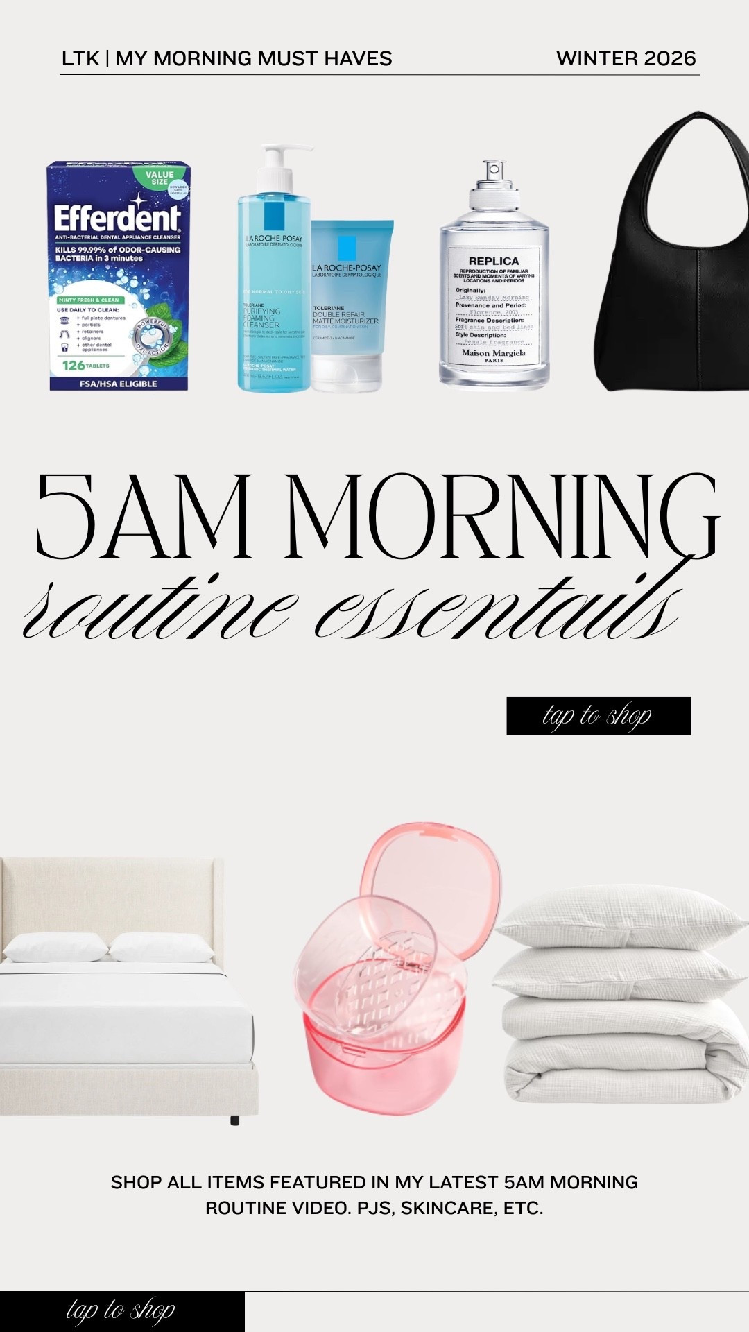 My 5am morning essentials! 

#LTKmorningroutine #LTKdayinmylife #LTKBeauty